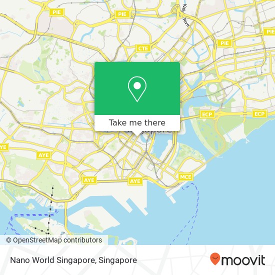 Nano World Singapore map