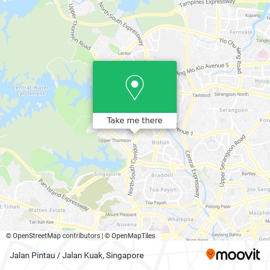 Jalan Pintau / Jalan Kuak map