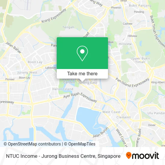 NTUC Income - Jurong Business Centre map