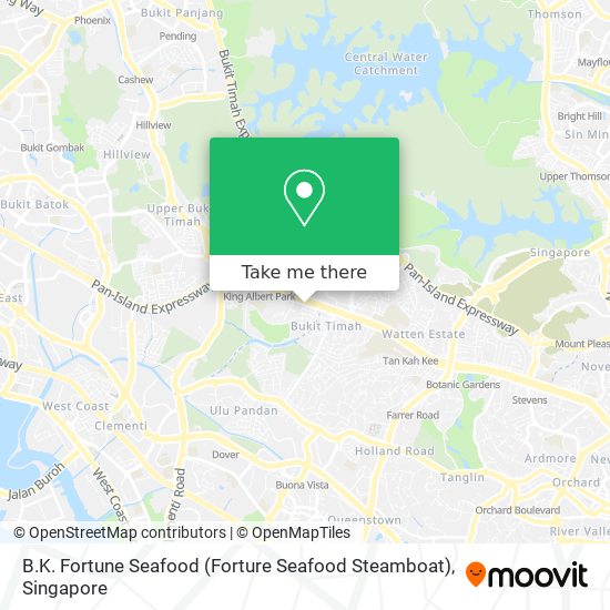 B.K. Fortune Seafood (Forture Seafood Steamboat) map