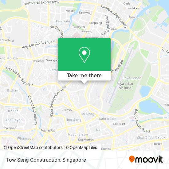 Tow Seng Construction map