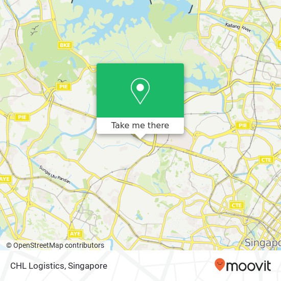 CHL Logistics map
