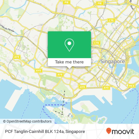 PCF Tanglin-Cairnhill BLK 124a map