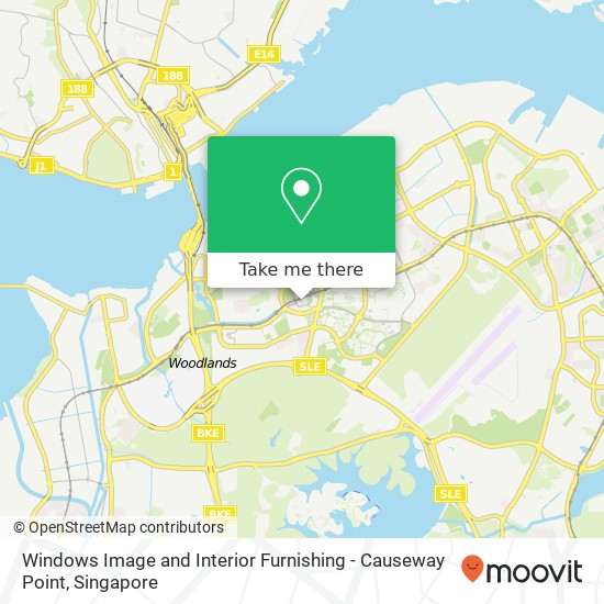 Windows Image and Interior Furnishing - Causeway Point map