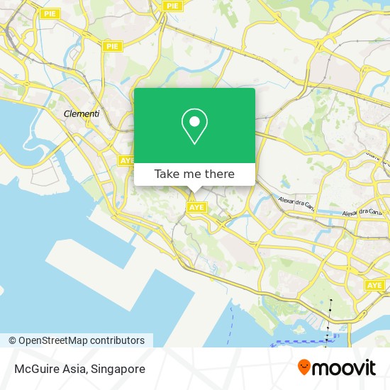 McGuire Asia map