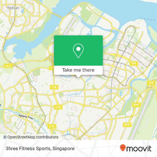 3hree Fitness Sports map