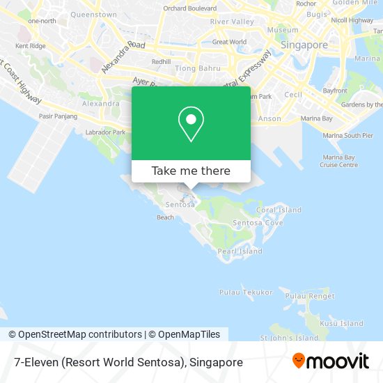 7-Eleven (Resort World Sentosa) map