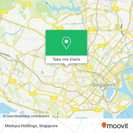 Medspa Holdings map