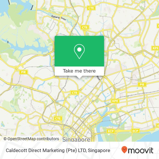 Caldecott Direct Marketing (Pte) LTD map