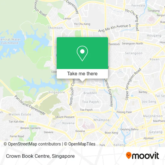 Crown Book Centre地图