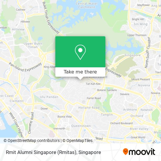 Rmit Alumni Singapore (Rmitas) map