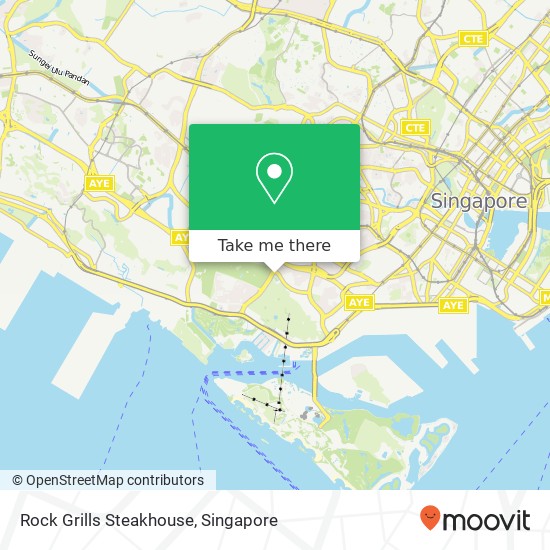Rock Grills Steakhouse map