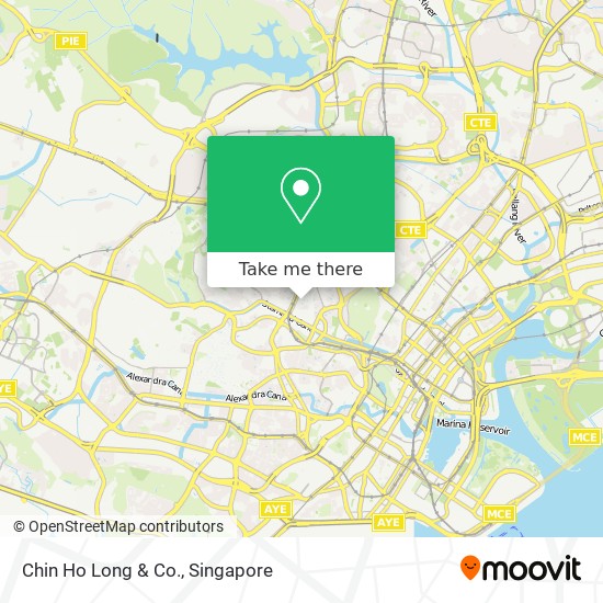 Chin Ho Long & Co. map