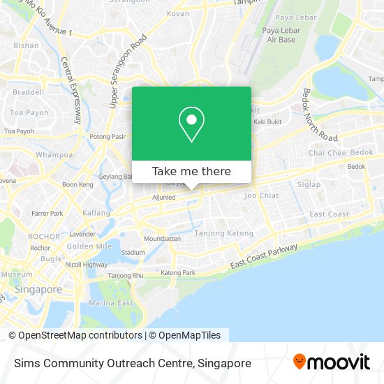 Sims Community Outreach Centre地图