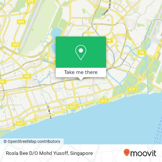 Rosla Bee D/O Mohd Yusoff map