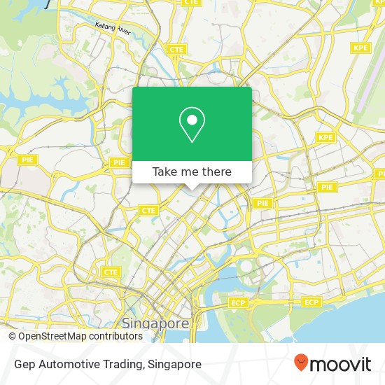 Gep Automotive Trading map