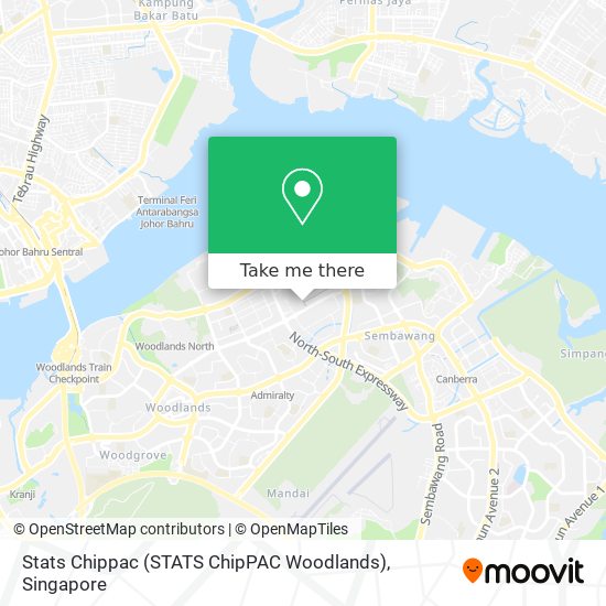 Stats Chippac (STATS ChipPAC Woodlands) map