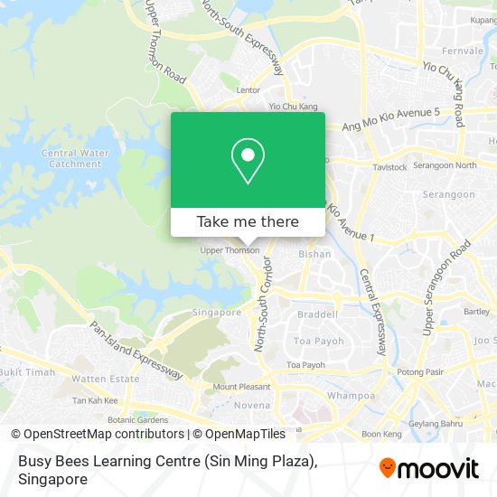 Busy Bees Learning Centre (Sin Ming Plaza) map