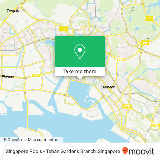 Singapore Pools - Teban Gardens Branch地图