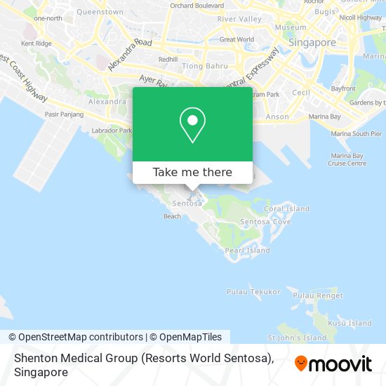 Shenton Medical Group (Resorts World Sentosa)地图