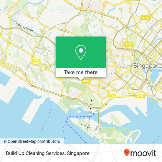 Build Up Cleaning Services map