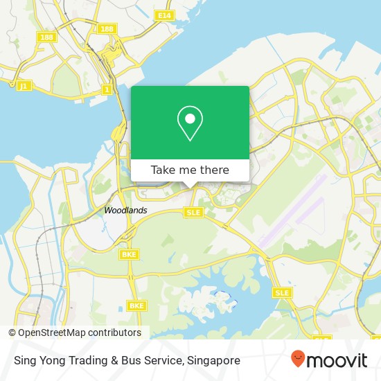 Sing Yong Trading & Bus Service map