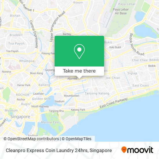 Cleanpro Express Coin Laundry 24hrs map