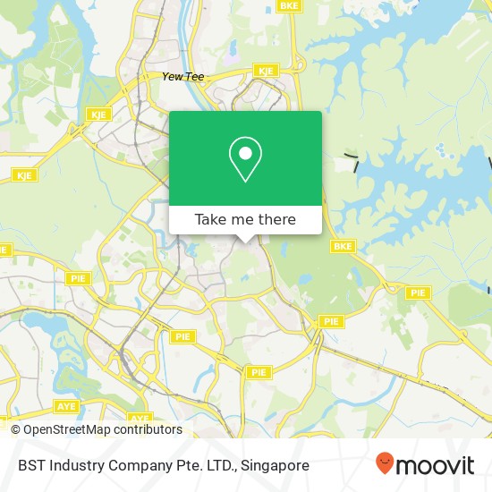 BST Industry Company Pte. LTD.地图