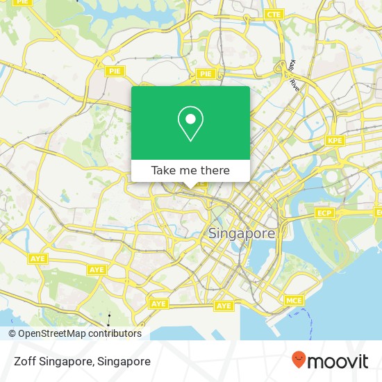 Zoff Singapore map
