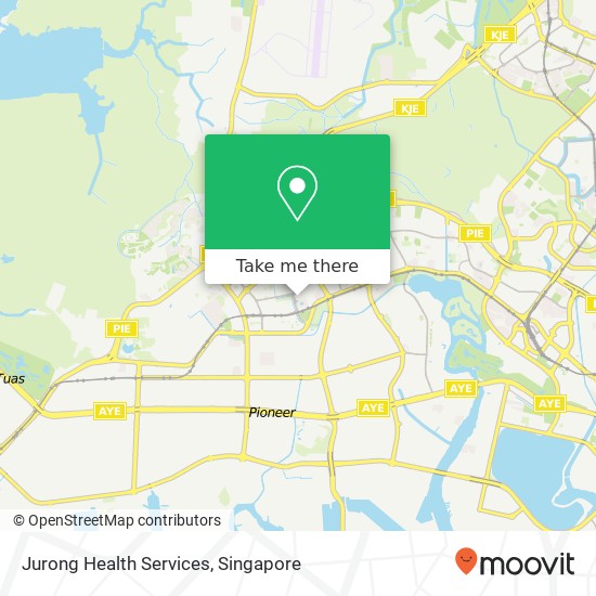 Jurong Health Services地图