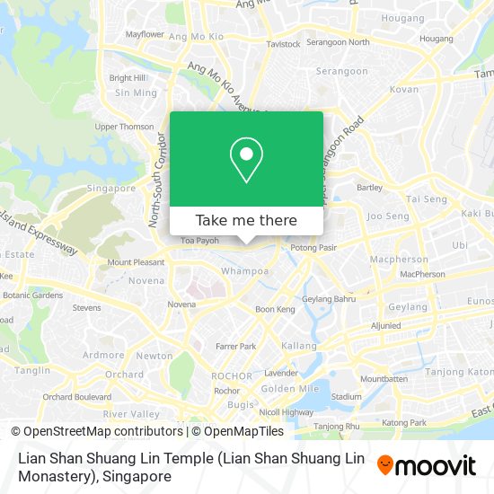 Lian Shan Shuang Lin Temple map