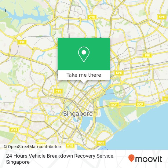 24 Hours Vehicle Breakdown Recovery Service地图
