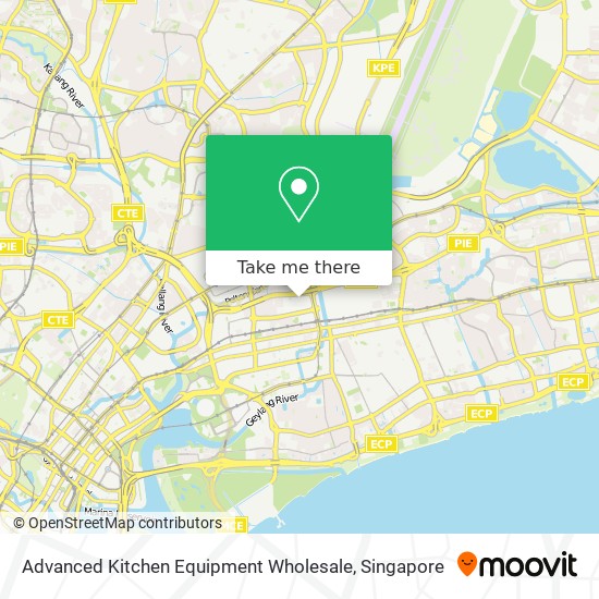 Advanced Kitchen Equipment Wholesale map