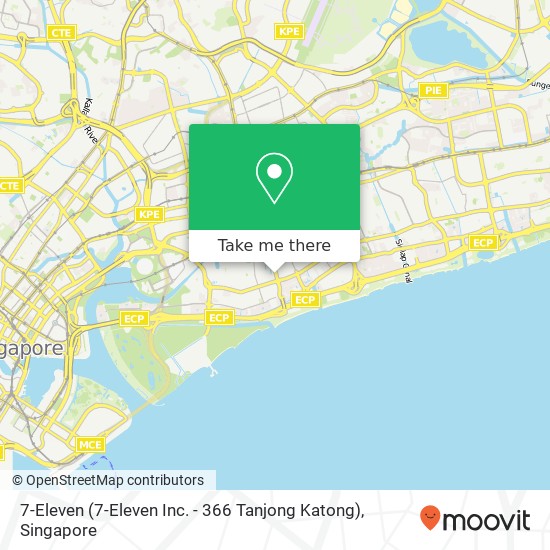 7-Eleven (7-Eleven Inc. - 366 Tanjong Katong) map
