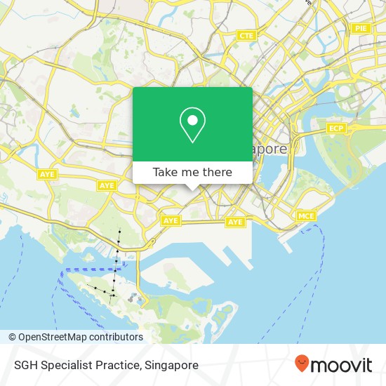 SGH Specialist Practice地图