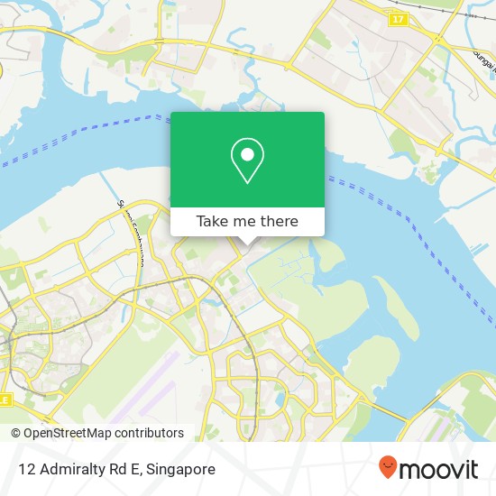 12 Admiralty Rd E地图