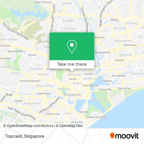 Topcash map