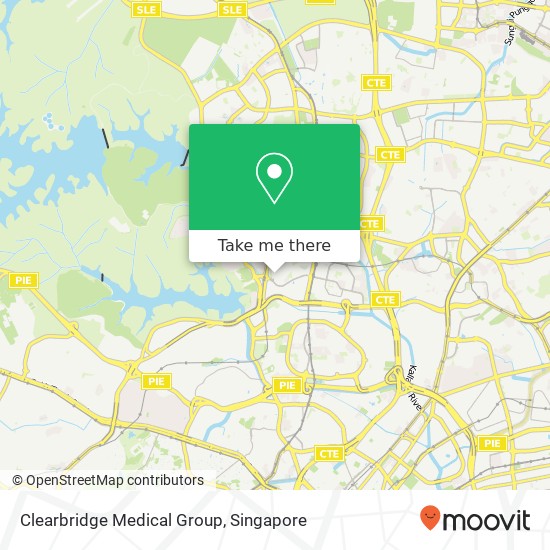 Clearbridge Medical Group map