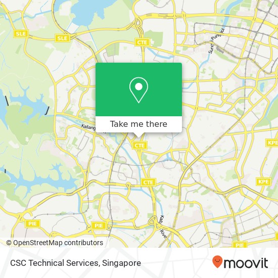 CSC Technical Services map