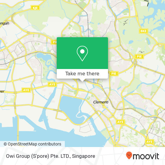 Owi Group (S'pore) Pte. LTD.地图