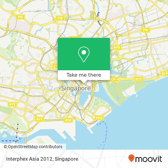 Interphex Asia 2012 map