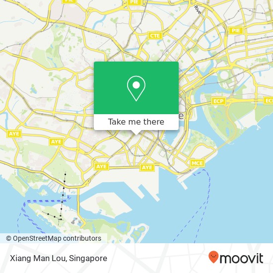 Xiang Man Lou map