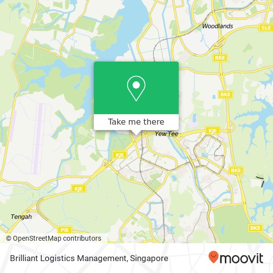 Brilliant Logistics Management map