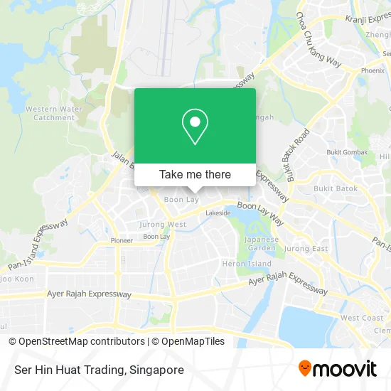 Ser Hin Huat Trading map