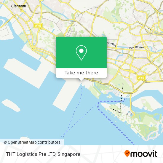 THT Logistics Pte LTD map