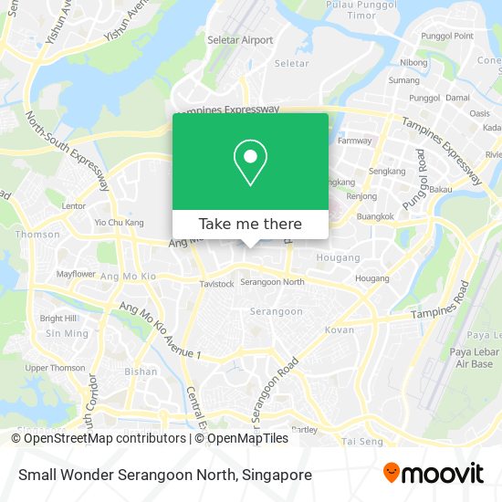 Small Wonder Serangoon North map