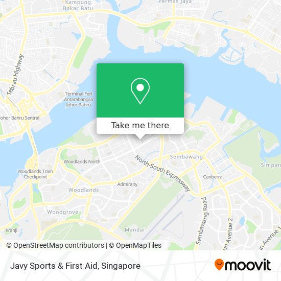 Javy Sports & First Aid map