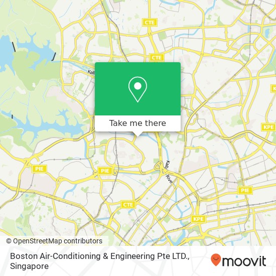 Boston Air-Conditioning & Engineering Pte LTD. map