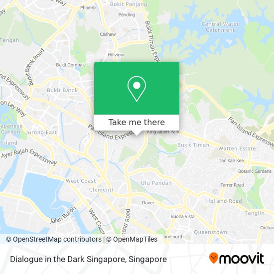 Dialogue in the Dark Singapore map