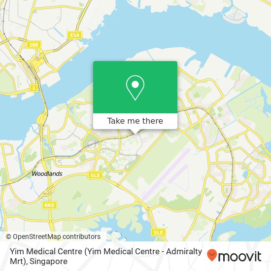 Yim Medical Centre (Yim Medical Centre - Admiralty Mrt)地图